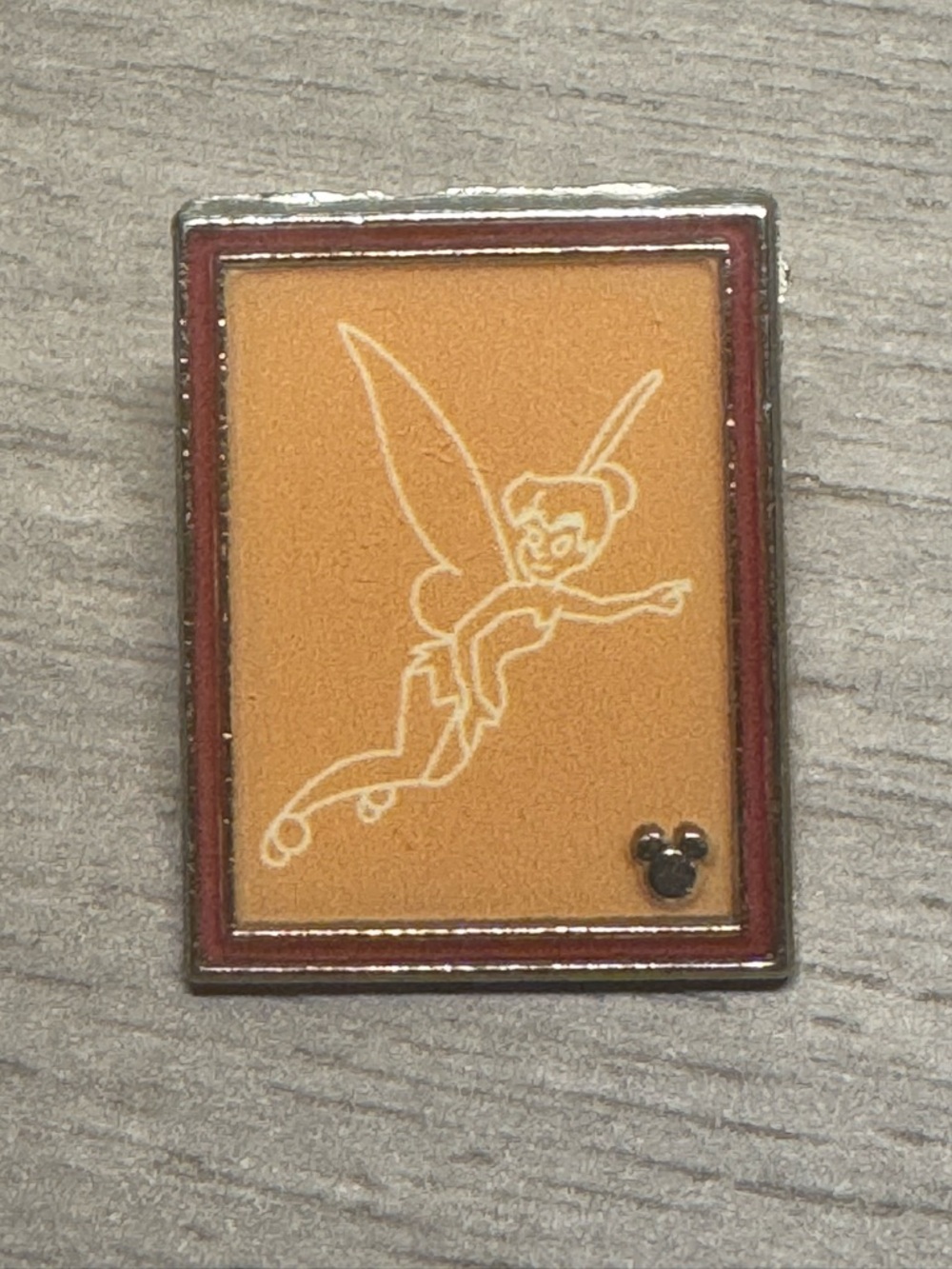 5/$25 Chalk Sketches Peter Pan Tinker Bell Pin